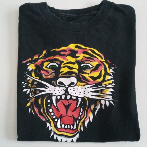 Ed Hardy Tiger black Tee - Picture 7 of 7